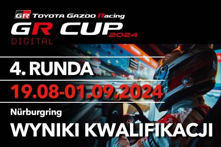 Wyniki kwalifikacji - 4. runda TOYOTA GR CUP DIGITAL - Toyota Eagle MkIII - Nürburgring Sprint